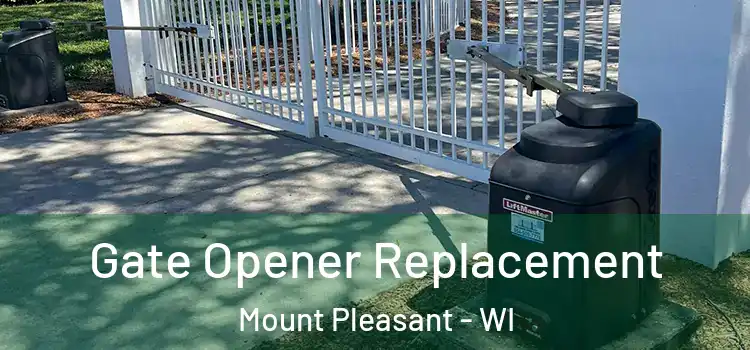 Gate Opener Replacement Mount Pleasant - WI